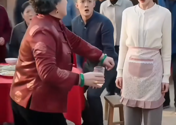 Una Suegra Arroja Licor a su Nuera en Pleno Banquete: La Feroz Reacción del Esposo que Hizo Callar al Pueblo